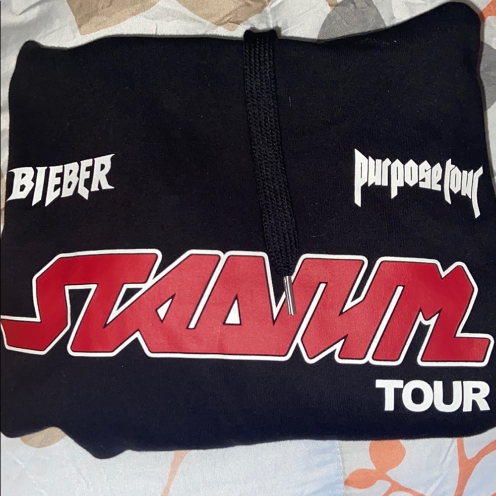 Justin Bieber crop sweater